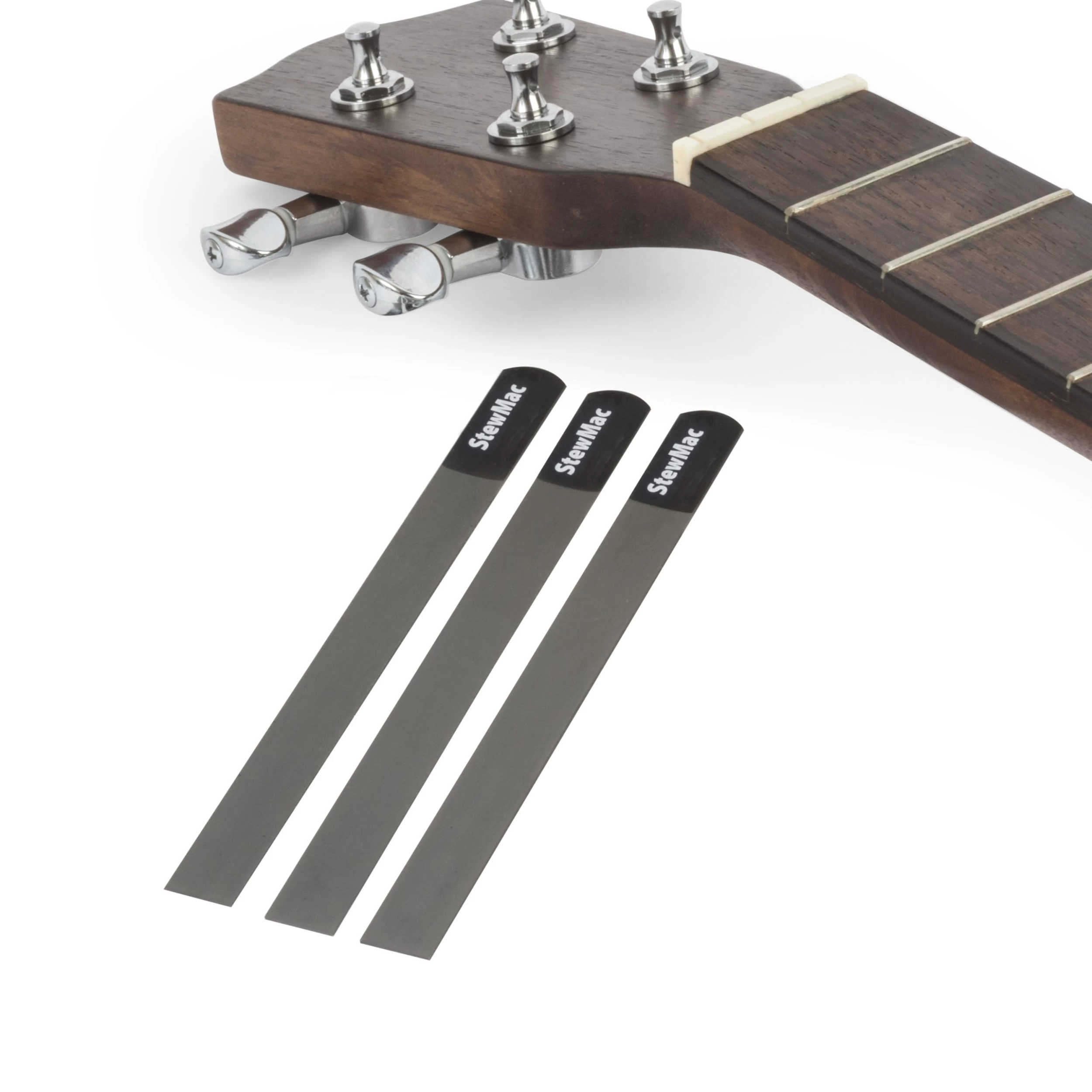 Gauged Nut Slotting File Set For Ukulele - StewMac