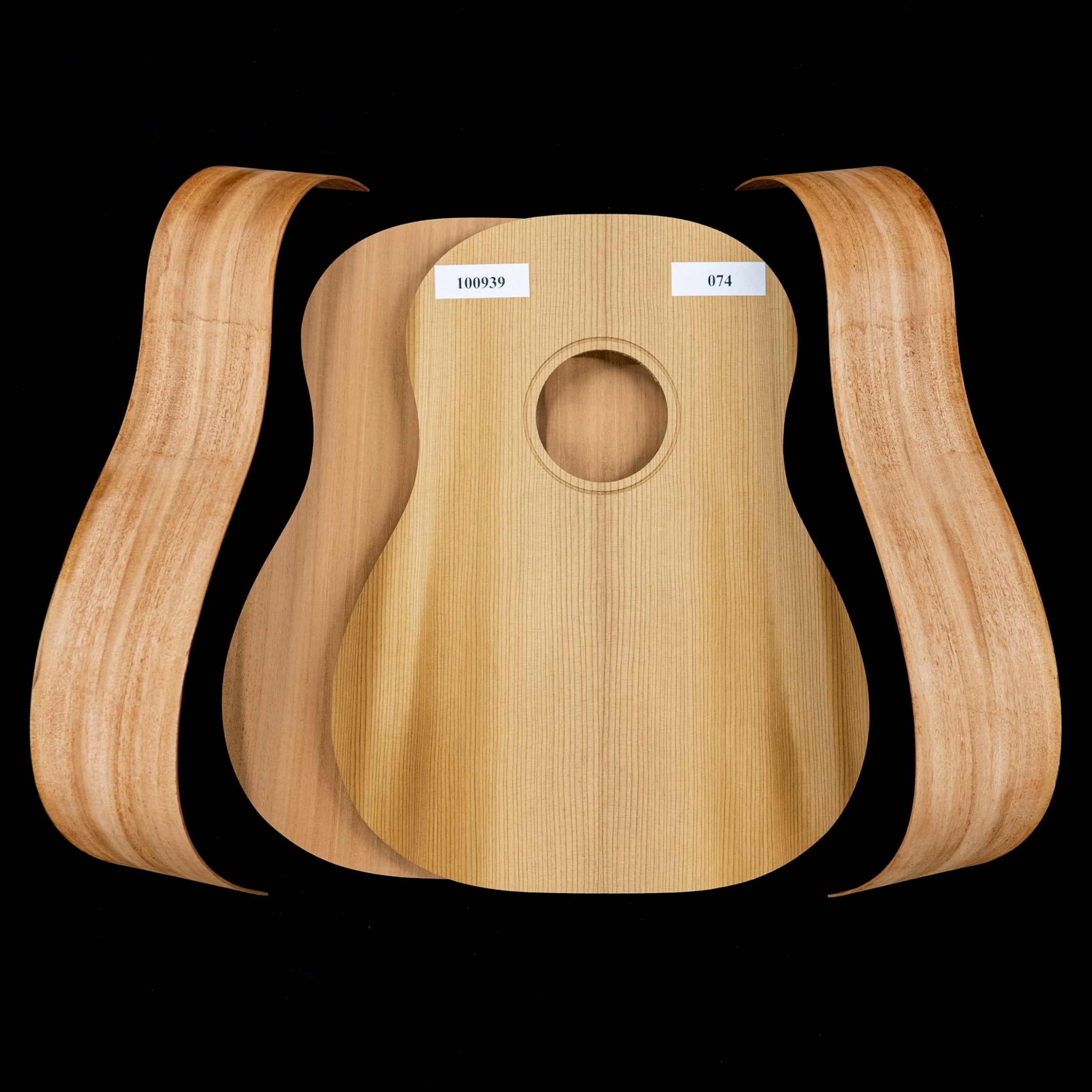 Jumbo-45 Acoustic Guitar Kit With Torrefied Red Spruce And Mahogany - 074 - StewMac