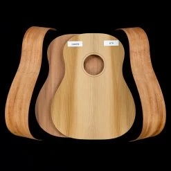 Jumbo-45 Acoustic Guitar Kit With Torrefied Red Spruce And Mahogany - 079 - StewMac