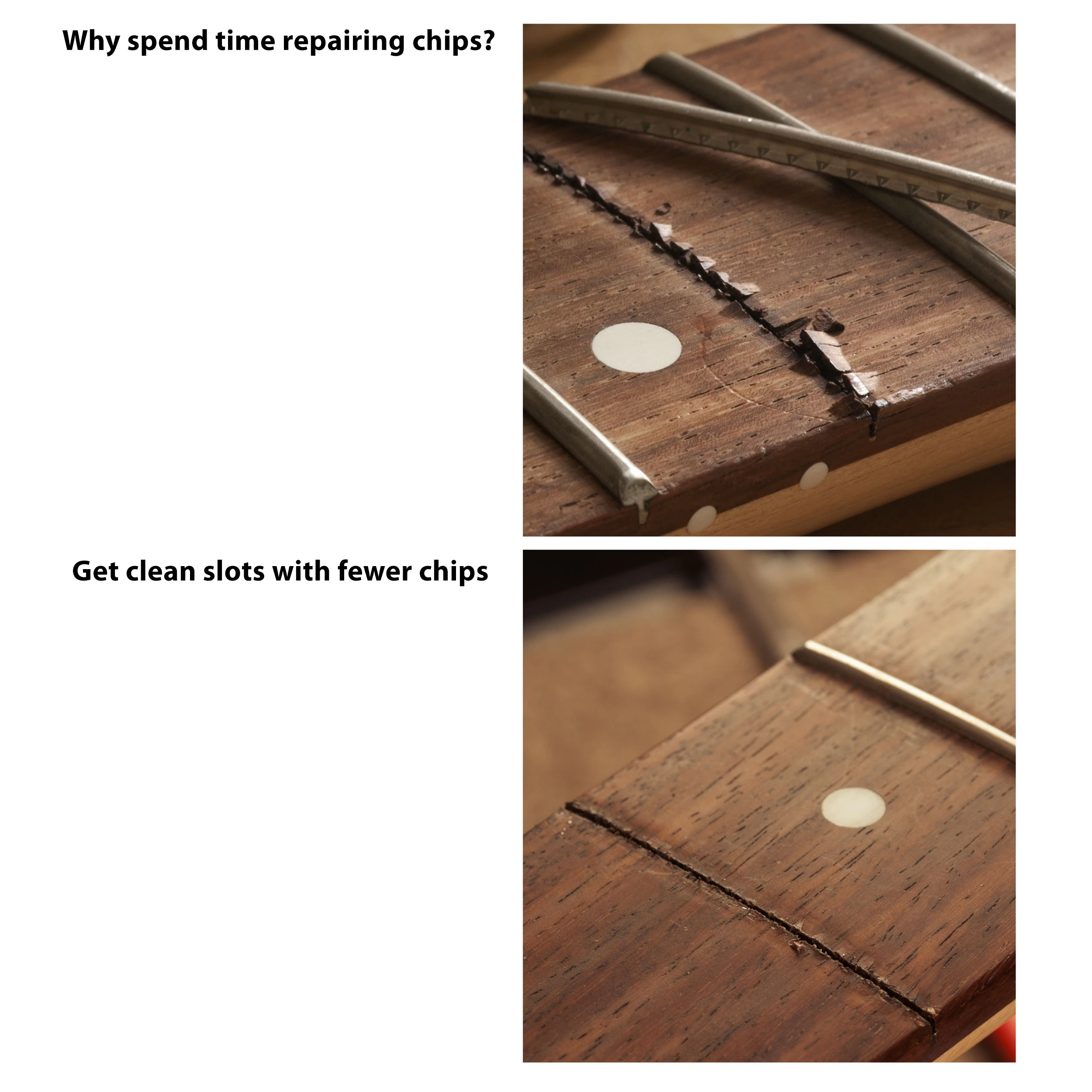 Chip Stoppers, Set Of 2 - StewMac - Image 3