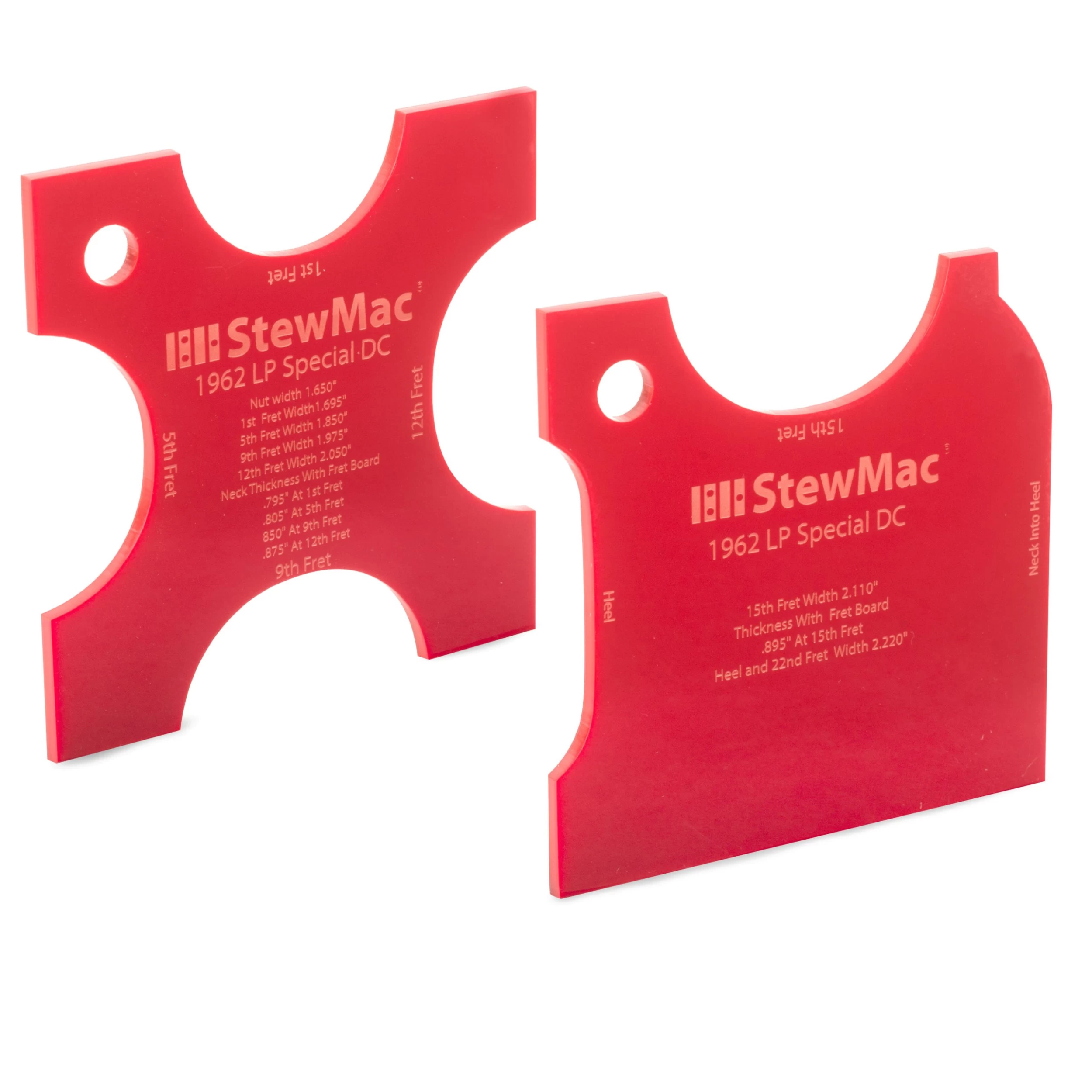 Neck Shaping Templates For Electric Guitar - StewMac - Image 3