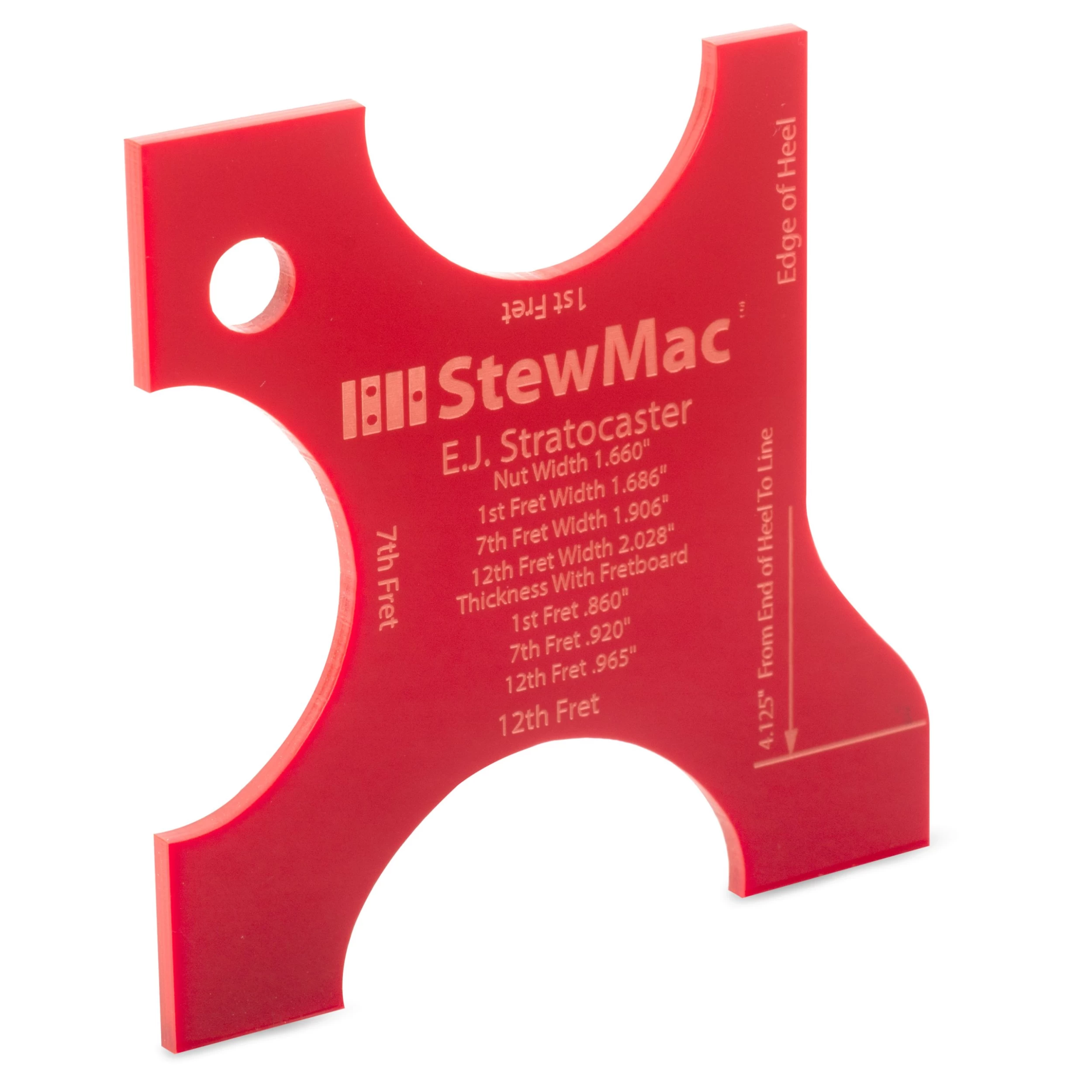 Neck Shaping Templates For Electric Guitar - StewMac - Image 5