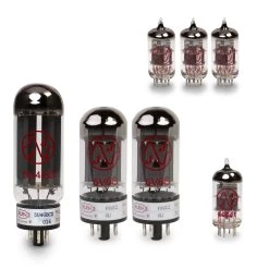 Fender Princeton Reverb (Silver Panel) Tube Set With Matched Power Tubes - StewMac