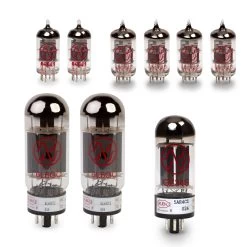 Fender Pro Reverb (Black Panel) Tube Set With Matched Power Tubes - StewMac