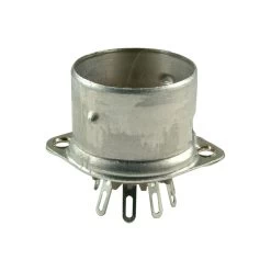 9-Pin Micalex Tube Socket With Shield Base - StewMac