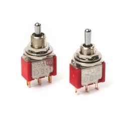 Mini Toggle Switches, SPDT - StewMac
