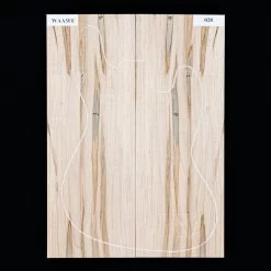 Flame Ambrosia Maple Carved Top For Electric - 028 - StewMac