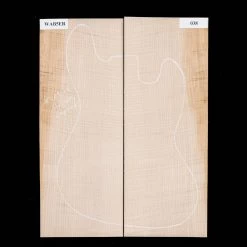 Flame Bigleaf Maple Drop Top - 038 - StewMac