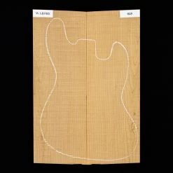 Flame Bigleaf Maple Torrefied Laminated Top - 045 - StewMac