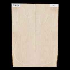 Flame Bigleaf Maple Laminated Top - 071 - StewMac