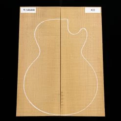 High-Flame Bigleaf Maple Torrefied Laminated Top, Sanded - 022 - StewMac