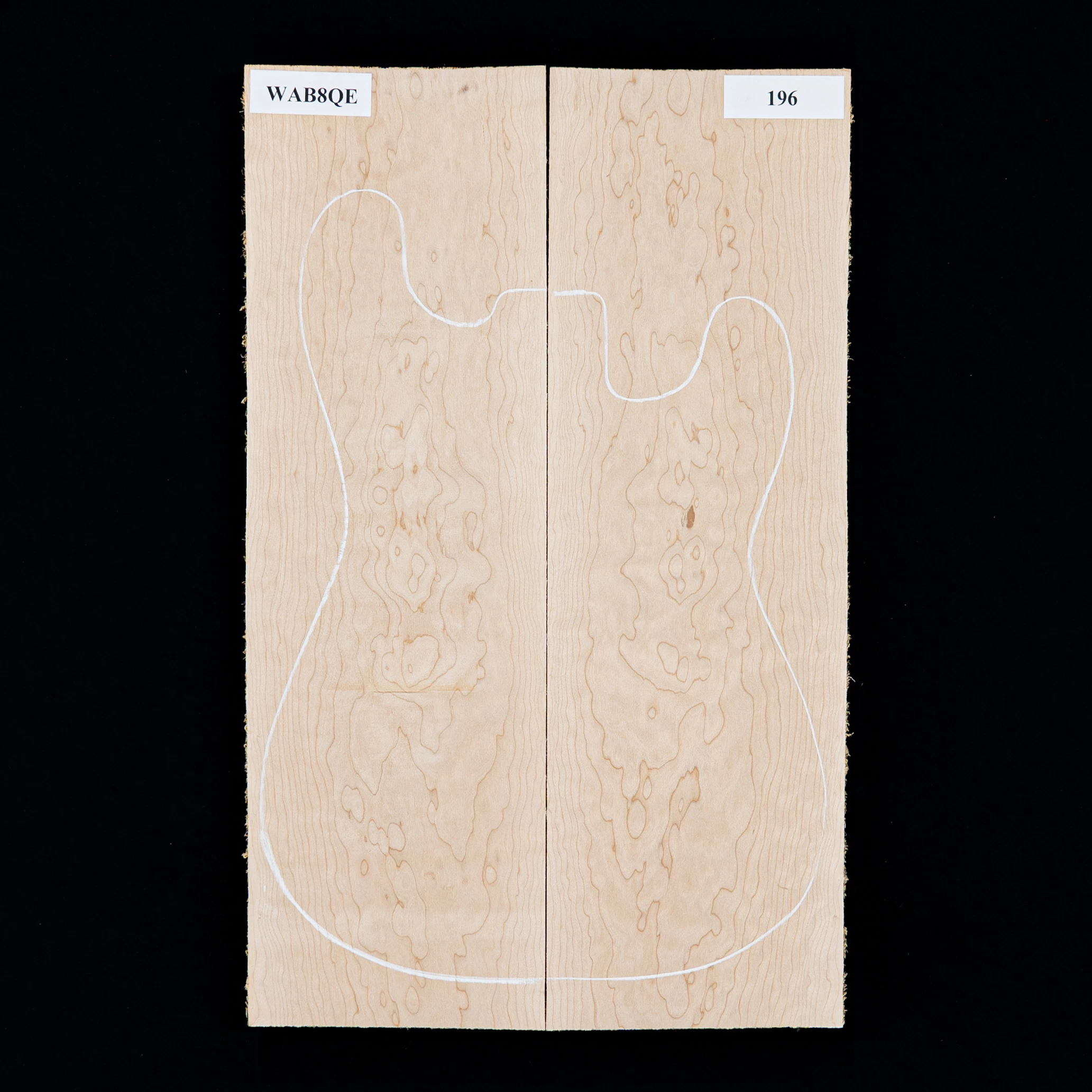 Quilted Bigleaf Maple Laminated Top - 196 - StewMac