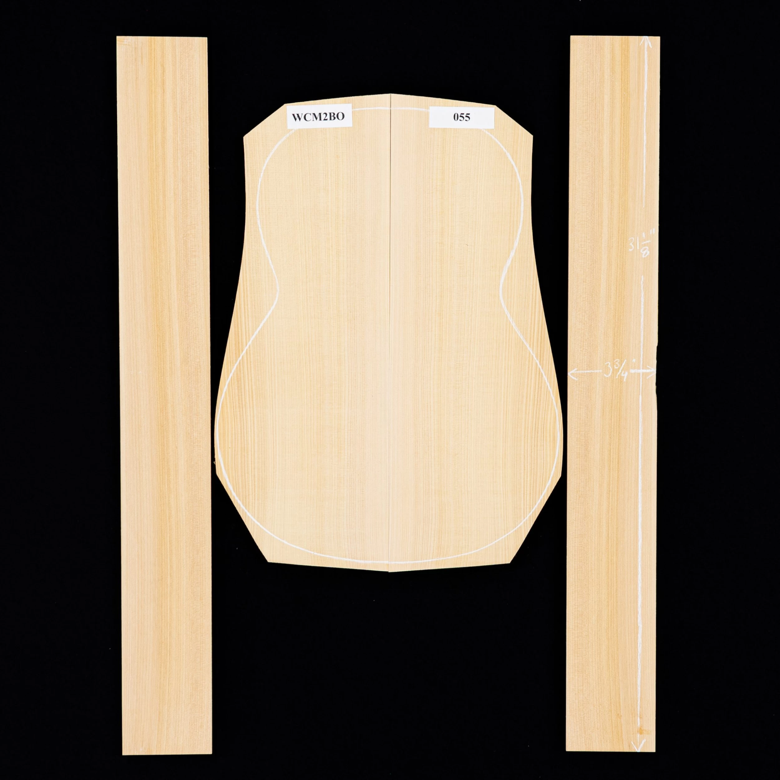 Mediterranean Cypress Back + Side Set - 055 - StewMac