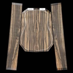 Crelicam Ebony Back + Side Set - 254 - StewMac