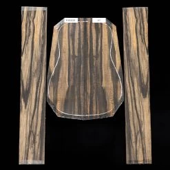 Crelicam Ebony Back + Side Set - 257 - StewMac