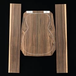 Malaysian Blackwood Back + Side Set - 056 - StewMac