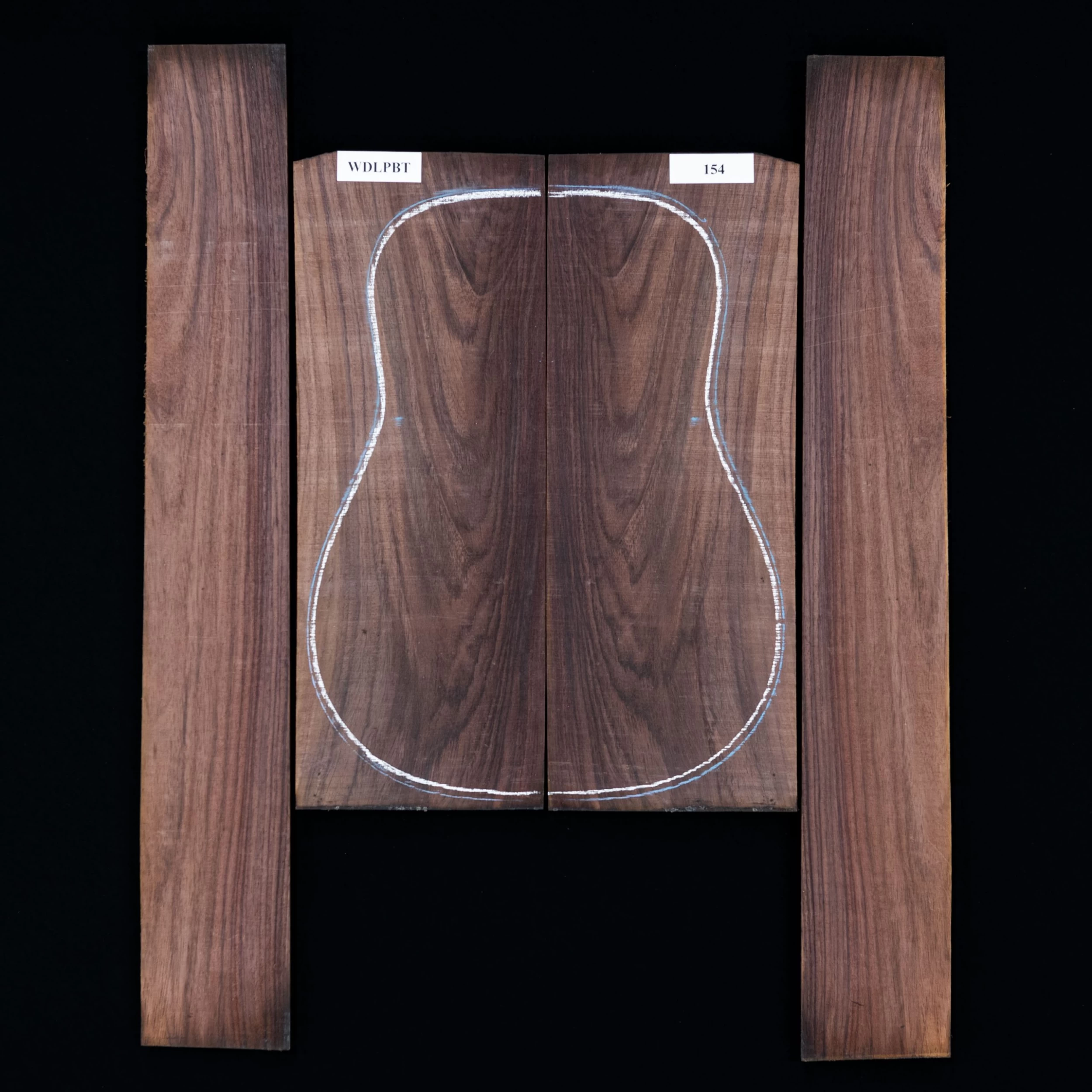 Wild Grain East Indian Rosewood Back + Side Set - 154 - StewMac