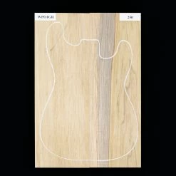 Poplar Body Blank, 2-Piece (8.6 Lb) - 250 - StewMac