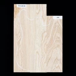 Swamp Ash Body Blank, 3-piece (9 Lb) - 199 - StewMac