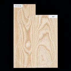 Swamp Ash Body Blank, 2-piece (9.8 Lb) - 467 - StewMac
