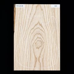 Swamp Ash Body Blank, 1-Piece (9.2 Lb) - 442 - StewMac