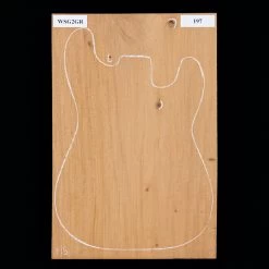 Honduran Mahogany Body Blank, 1-Piece (10.2 Lb) - 197 - StewMac