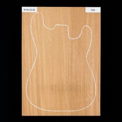 Honduran Mahogany Body Blank, 1-Piece (10.2 Lb) - 226 - StewMac