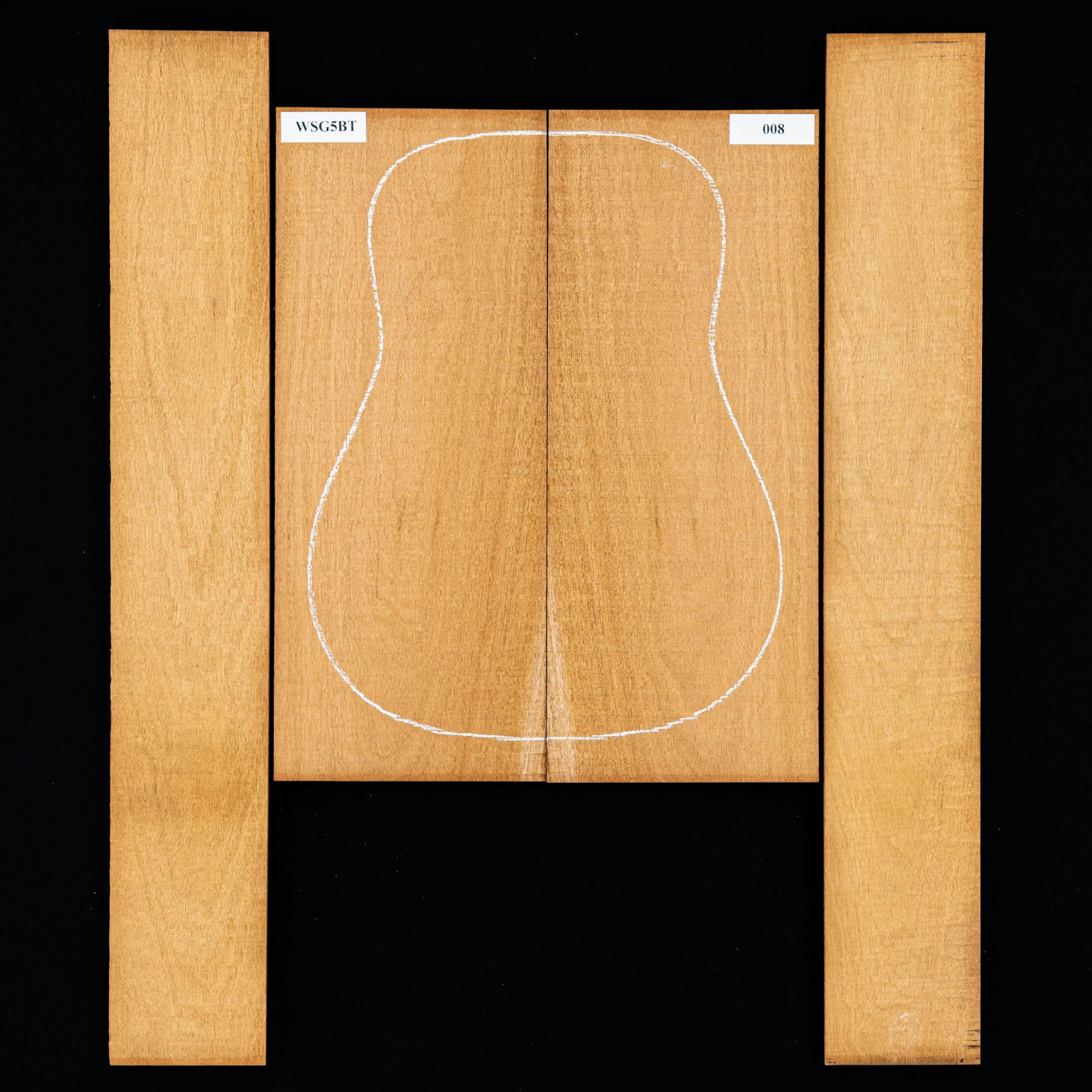 Figured Honduran Mahogany Back + Side Set - 008 - StewMac