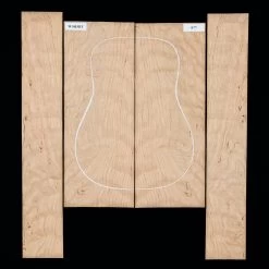 Flame American Cherry Back + Side Set - 077 - StewMac
