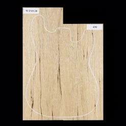 Black Limba Body Blank, 2-Piece (9.4 Lb) - 430 - StewMac